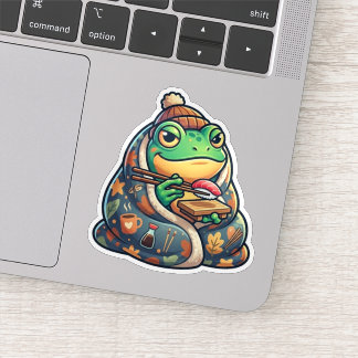 Knusper Sushi Kikker Sticker