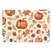 Knusperige Herfst Oogst Inpakpapier