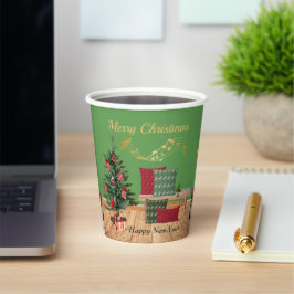 Knusse Bank Prettig Kerst Papieren bekertje Bekers