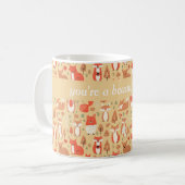 Knusse bosvrienden 2 koffiemok (Voorkant links)