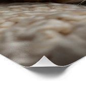 Knusse Calico Kat en Deken Perfect Poster (Hoek)