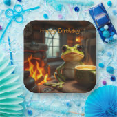 knusse kikker papieren bordje (Feest)