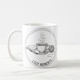 Knusse Momenten Koffieboek & Breien Minimal ART Koffiemok