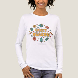 Knusse Seizoen Vakantie Elementen – Stijl B Tri-Blend Shirt