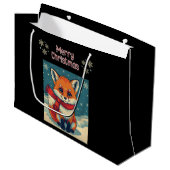 Knuszakkerige Kerstvos Cadeautas (Voorkant Gekanteld)