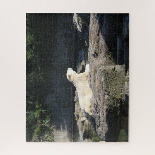 Knut het Polaire Beer van de Berlijnse dierentuin Legpuzzel (Verticaal)