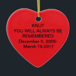 KNUT KERAMISCH ORNAMENT<br><div class="desc">rust in vrede</div>