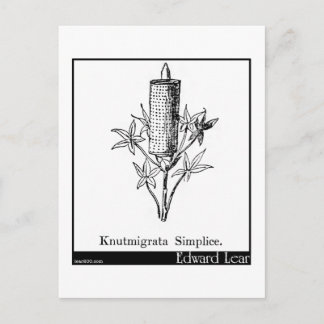 Knutmigrata-vereenvoudiging. Briefkaart