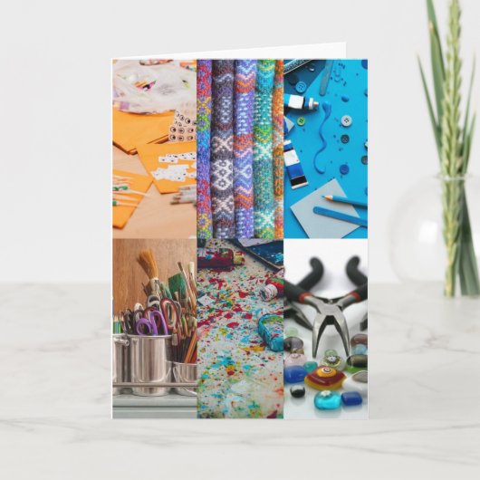 Knutselkaart Bedankkaart (Voorkant)