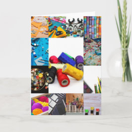 Knutselkaart Bedankkaart