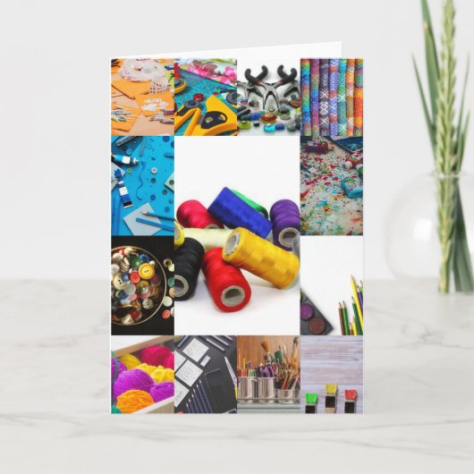 Knutselkaart Bedankkaart (Voorkant)