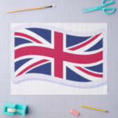 Knutselpapier met Union Jack Tissuepapier (Craft)
