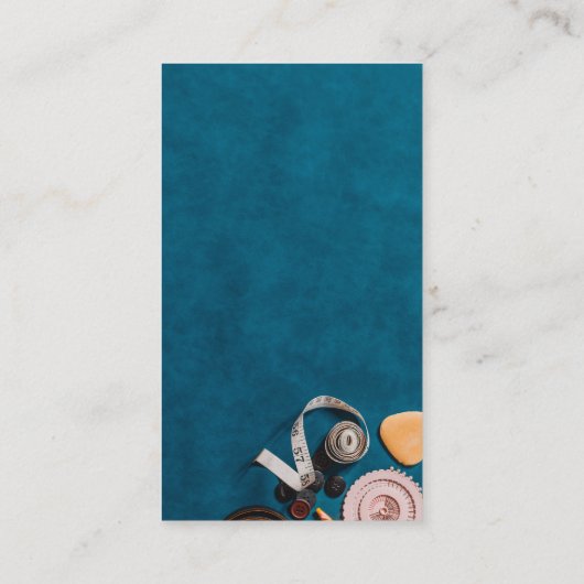 knutselruimte | naaimachine visitekaartje (Achterkant)