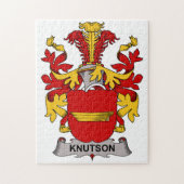 Knutson Family Crest Legpuzzel (Verticaal)