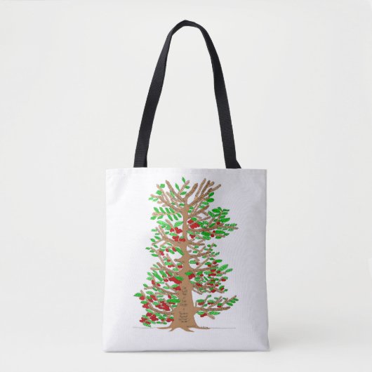 Knutson Family Tree Canvas tas (Voorkant)
