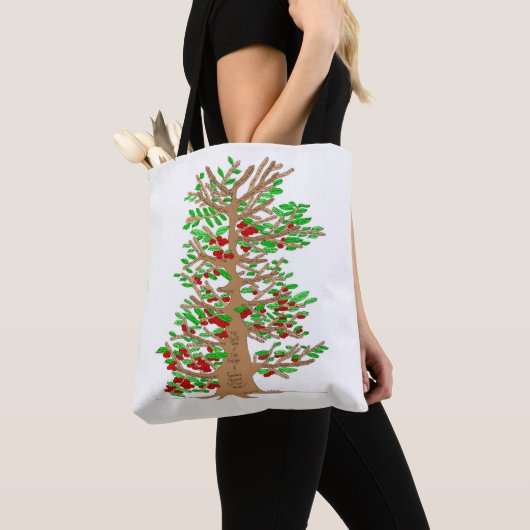 Knutson Family Tree Canvas tas (Dichtbij)