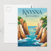 Knysna Heads Zuid-Afrika Briefkaart (Voorkant / Achterkant)