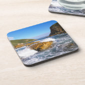 Knysna-hoofden, tuinroute, Westerne cape Bier Onderzetter (Linkerzijde)