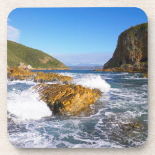 Knysna-hoofden, tuinroute, Westerne cape Bier Onderzetter