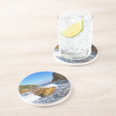 Knysna-hoofden, tuinroute, Westerne cape Zandsteen Onderzetter (Zijkant)