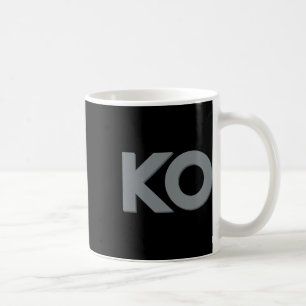 Ko Grappig Knock Out Boksen Wrestling Mannen Vrouw Koffiemok