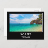 Ko Lipe Thailand Briefkaart (Voorkant / Achterkant)