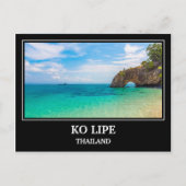 Ko Lipe Thailand Briefkaart (Voorkant)