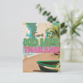 Ko Lipe Thailand  vakantie Poster Briefkaart (Staand voorkant)
