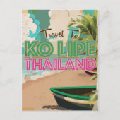 Ko Lipe Thailand  vakantie Poster Briefkaart (Voorkant)
