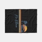 Ko Olina Beach Hawaii Family Matching Vacation Sum Fleece Deken (Voorkant (Horizontaal))