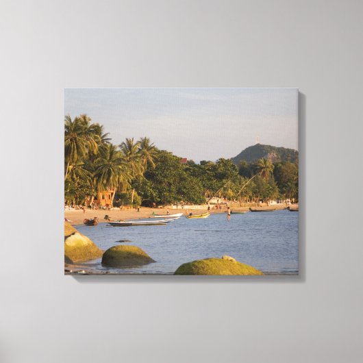 Ko Phangan, Thailand. Buiten het hectische eiland Canvas Afdruk (Voorkant)