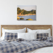 Ko Phangan, Thailand. Buiten het hectische eiland Canvas Afdruk (Insitu (Slaapkamer))