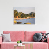 Ko Phangan, Thailand. Buiten het hectische eiland Canvas Afdruk (Insitu (Woonkamer))