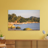 Ko Phangan, Thailand. Buiten het hectische eiland Canvas Afdruk (Insitu (Woonkamer))