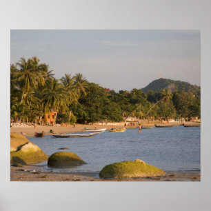 Ko Phangan, Thailand. Buiten het hectische eiland Poster