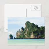 Ko Phi Phi-eiland in de Andamanzee, Krabi Briefkaart (Voorkant / Achterkant)