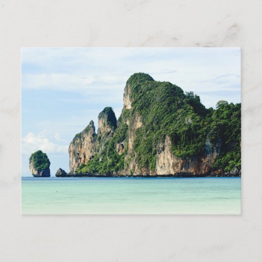 Ko Phi Phi-eiland in de Andamanzee, Krabi Briefkaart (Voorkant)