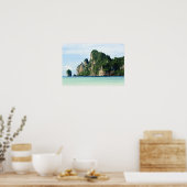 Ko Phi Phi-eiland in de Andamanzee, Krabi Poster (Keuken)