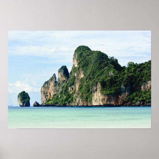 Ko Phi Phi-eiland in de Andamanzee, Krabi Poster (Voorkant)