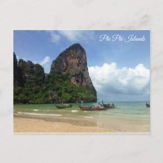 Ko Phi Phi-eilanden Thailand Krabi James Bond Briefkaart