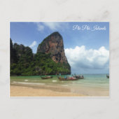 Ko Phi Phi-eilanden Thailand Krabi James Bond Briefkaart (Voorkant)