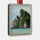 Ko Phi Phi Island on Andaman Zee, Krabi Metalen Ornament (Rechts)