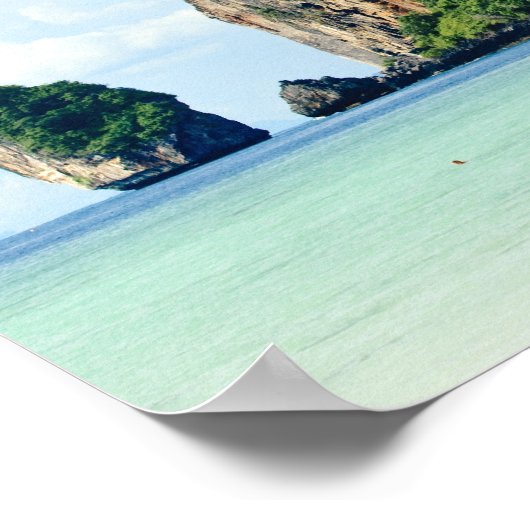 Ko Phi Phi Island on Andaman Zee, Krabi Poster (Hoek)
