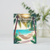 Ko Samui Thailand Briefkaart (Staand voorkant)