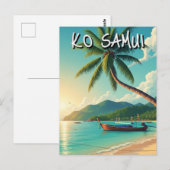 Ko Samui Thailand Briefkaart (Voorkant / Achterkant)