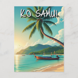Ko Samui Thailand Briefkaart