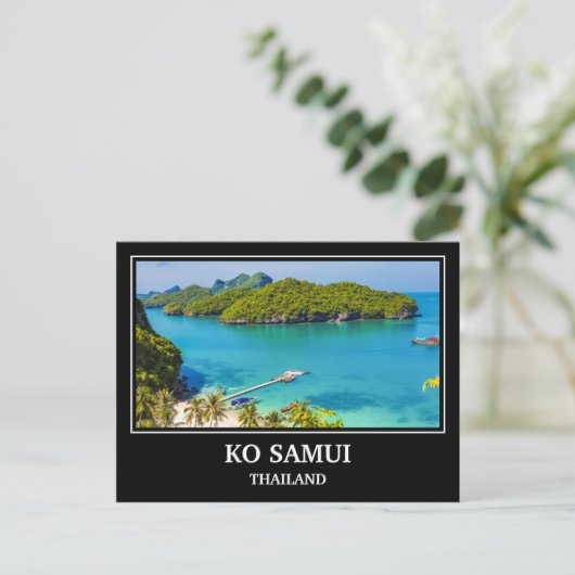 Ko Samui Thailand Briefkaart (Staand voorkant)