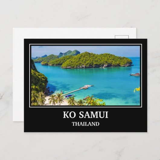 Ko Samui Thailand Briefkaart (Voorkant / Achterkant)