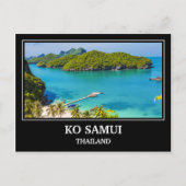 Ko Samui Thailand Briefkaart (Voorkant)