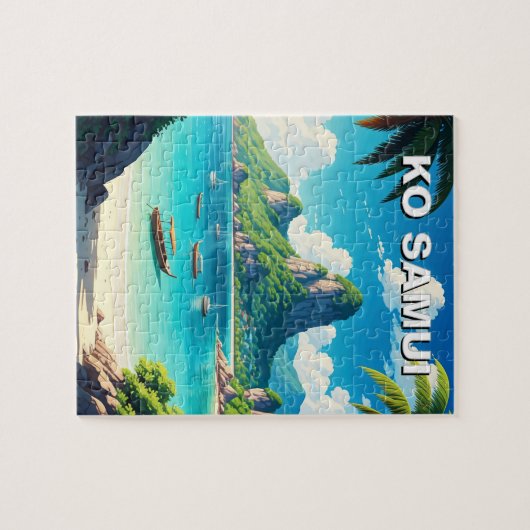 Ko Samui Thailand Legpuzzel (Horizontaal)